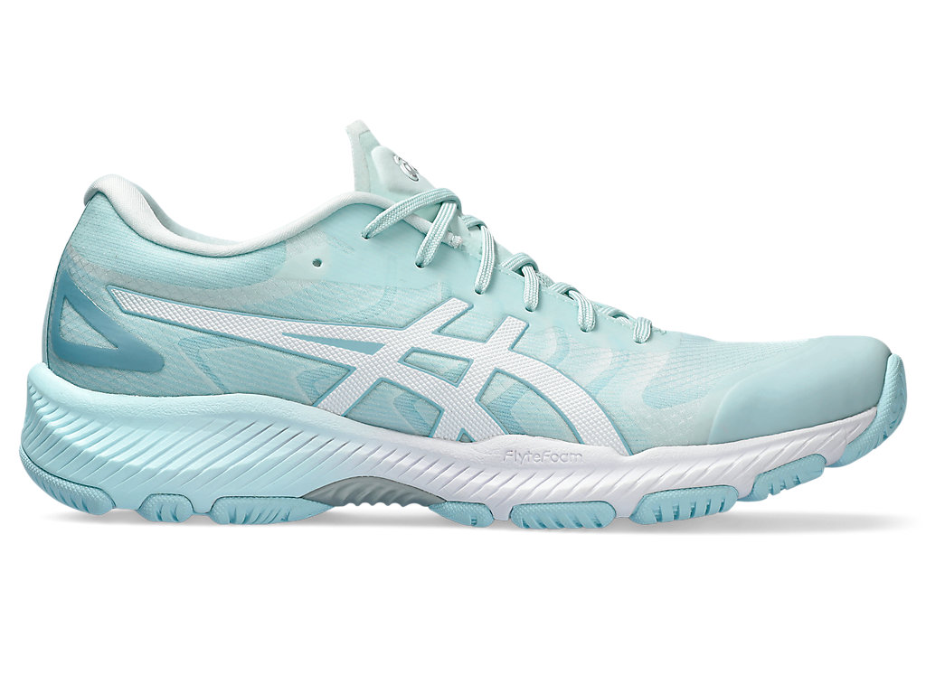 ASICS NETBURNER PROFESSIONAL FF 3, AQUAMARINE/WHITE, swatch