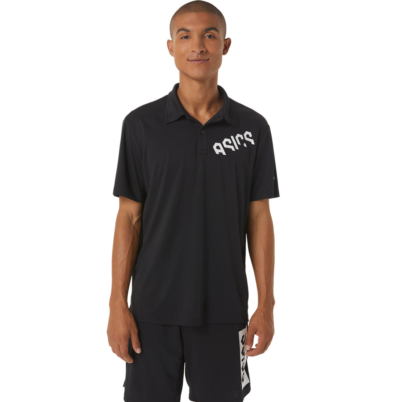 ASICS HEX GRAPHIC DRY POLO SHIRT image number null