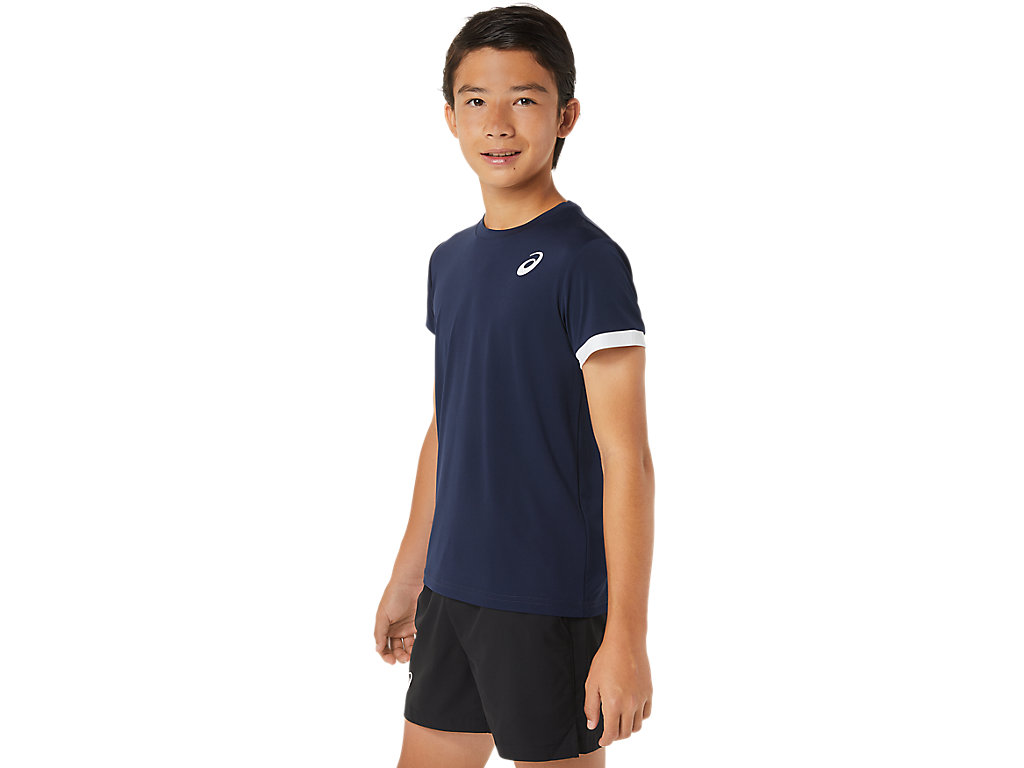 ASICS BOYS TENNIS SS TOP image number null