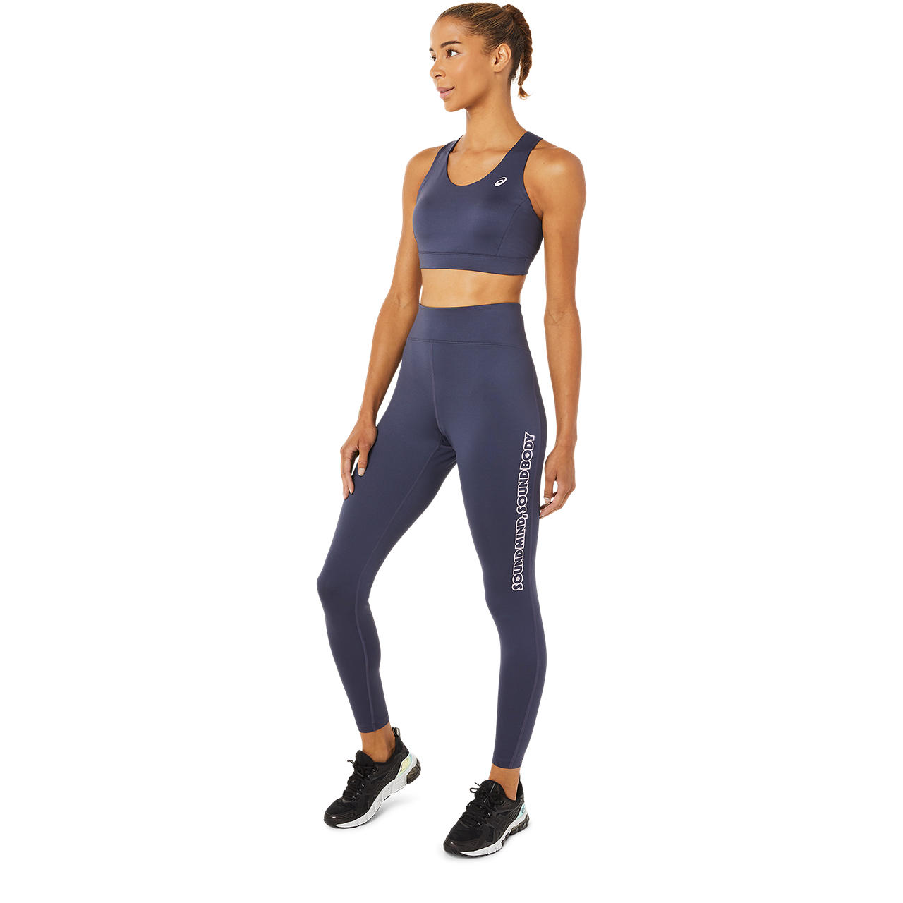 ASICS WOMEN LOGO GRAPHIC TIGHT