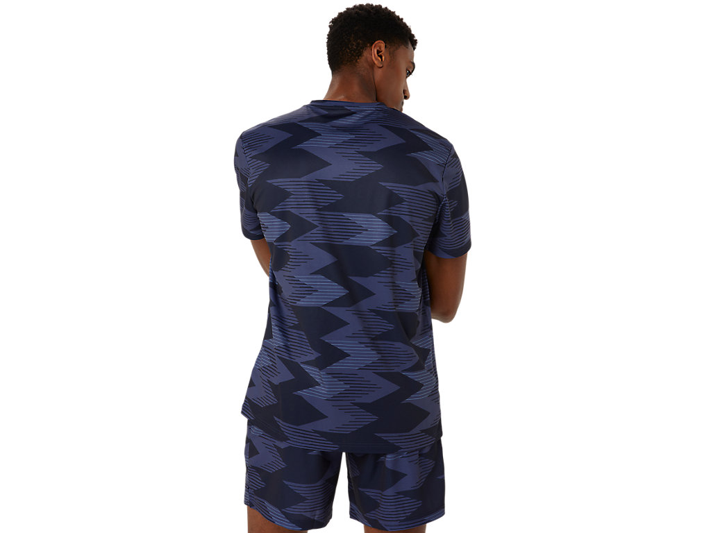ASICS SEASONAL ALL OVER PRINT SS TOP image number null