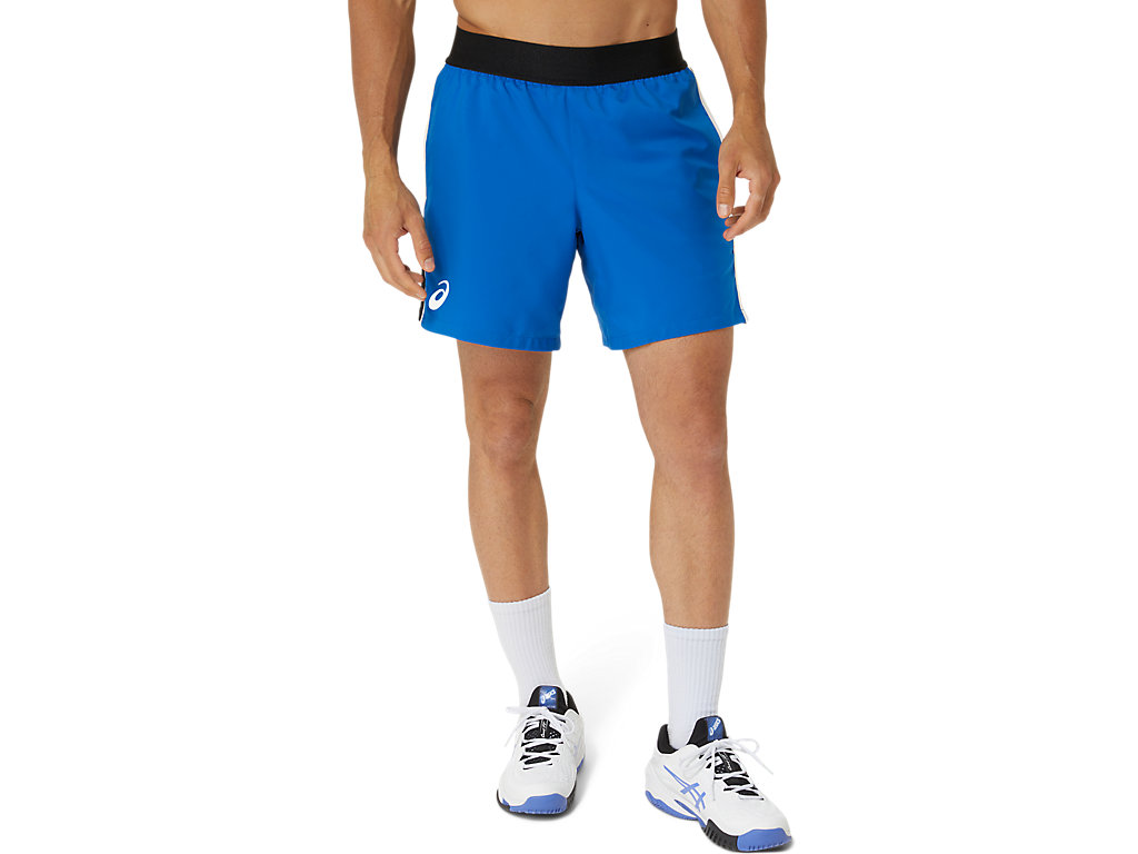 ASICS MEN MATCH 7IN SHORT, TUNA BLUE, swatch