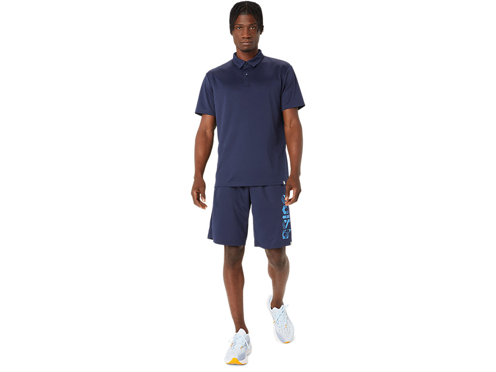 ASICS ASICS HEX GRAPHIC DRY POLO SHIRTS image number null
