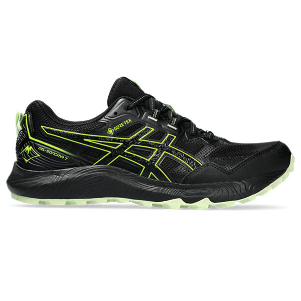 ASICS GEL-SONOMA 7 GTX, BLACK/SAFETY YELLOW, swatch