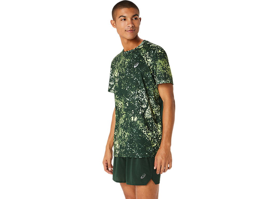 ASICS ALL OVER PRINT SS TOP image number null