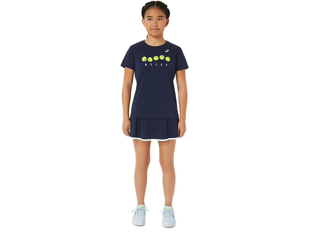 ASICS GIRLS TENNIS GRAPHIC TEE image number null