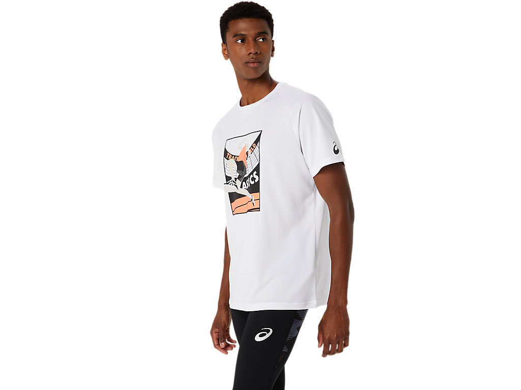 ASICS MEN TRACK EVENT GRAPHIC TEE image number null