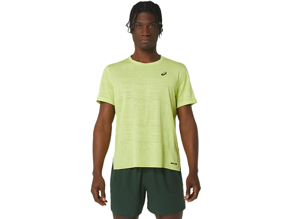 ASICS VENTILATE ACTIBREEZE SS TOP, GLOW YELLOW, swatch