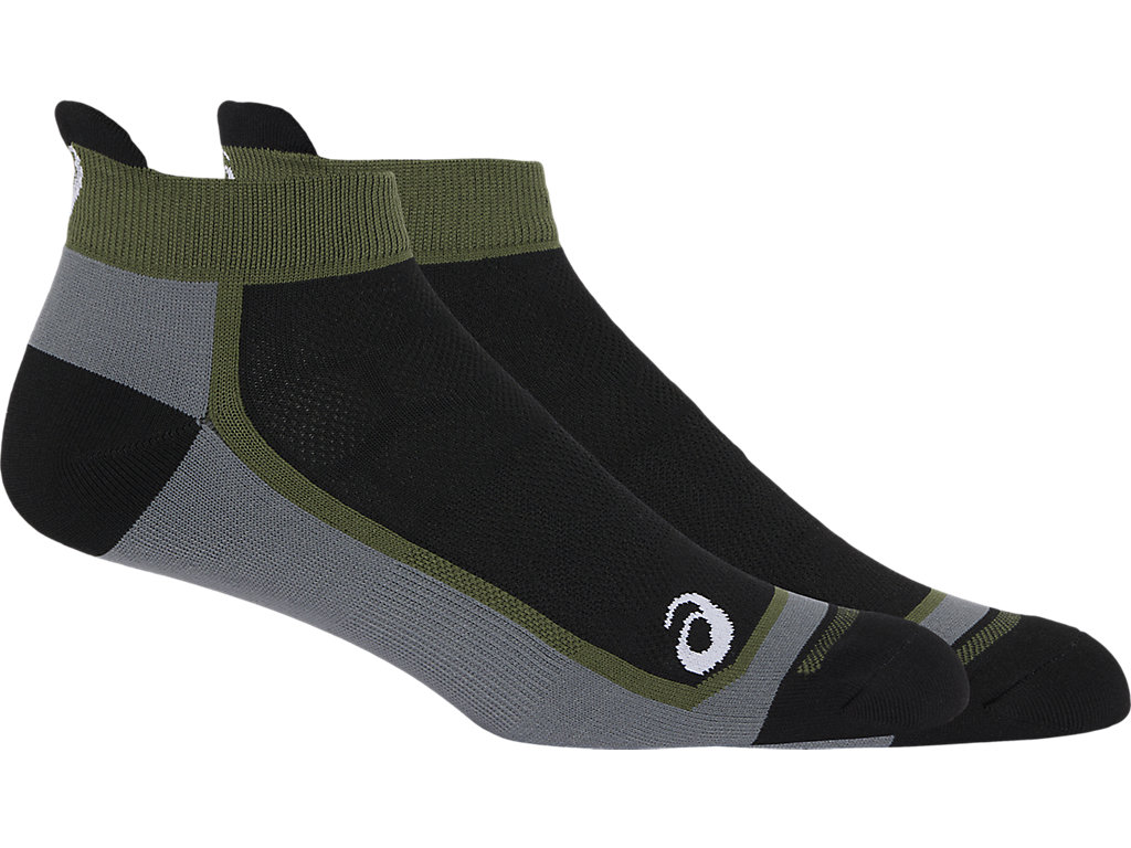 ASICS ROAD SINGLE TAB, PERFORMANCE BLACK/SERPENTINE, swatch
