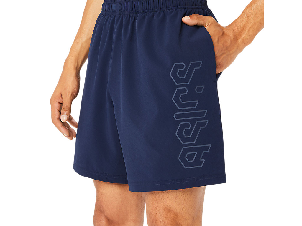 ASICS ASICS HEX GRAPHIC 7IN WOVEN SHORT image number null