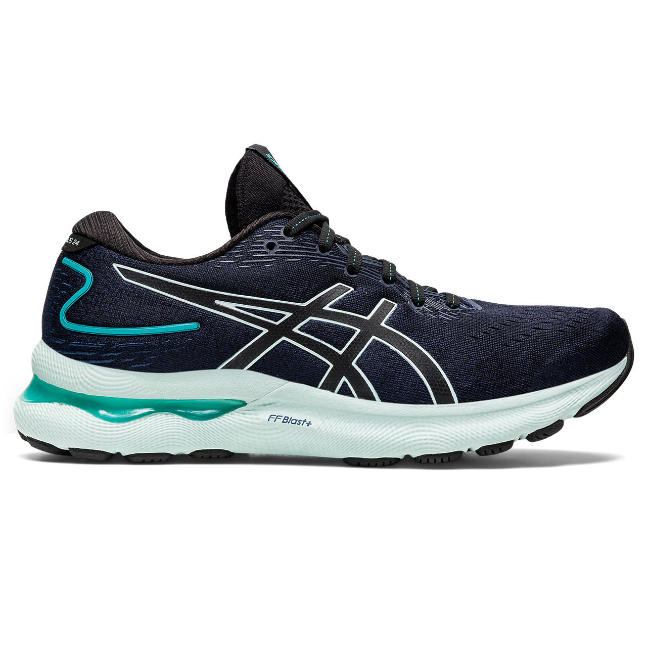ASICS GEL-NIMBUS 24, BLACK/SOOTHING SEA, swatch