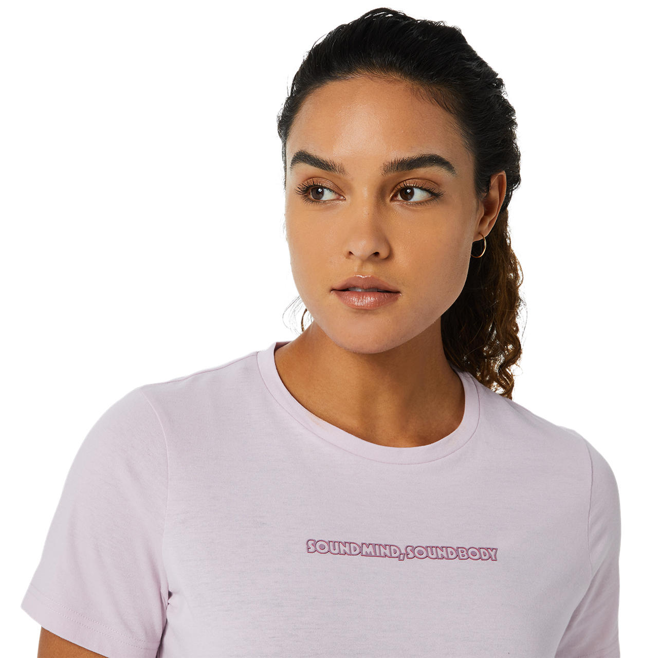 ASICS WOMEN LOGO GRAPHIC TEE image number null