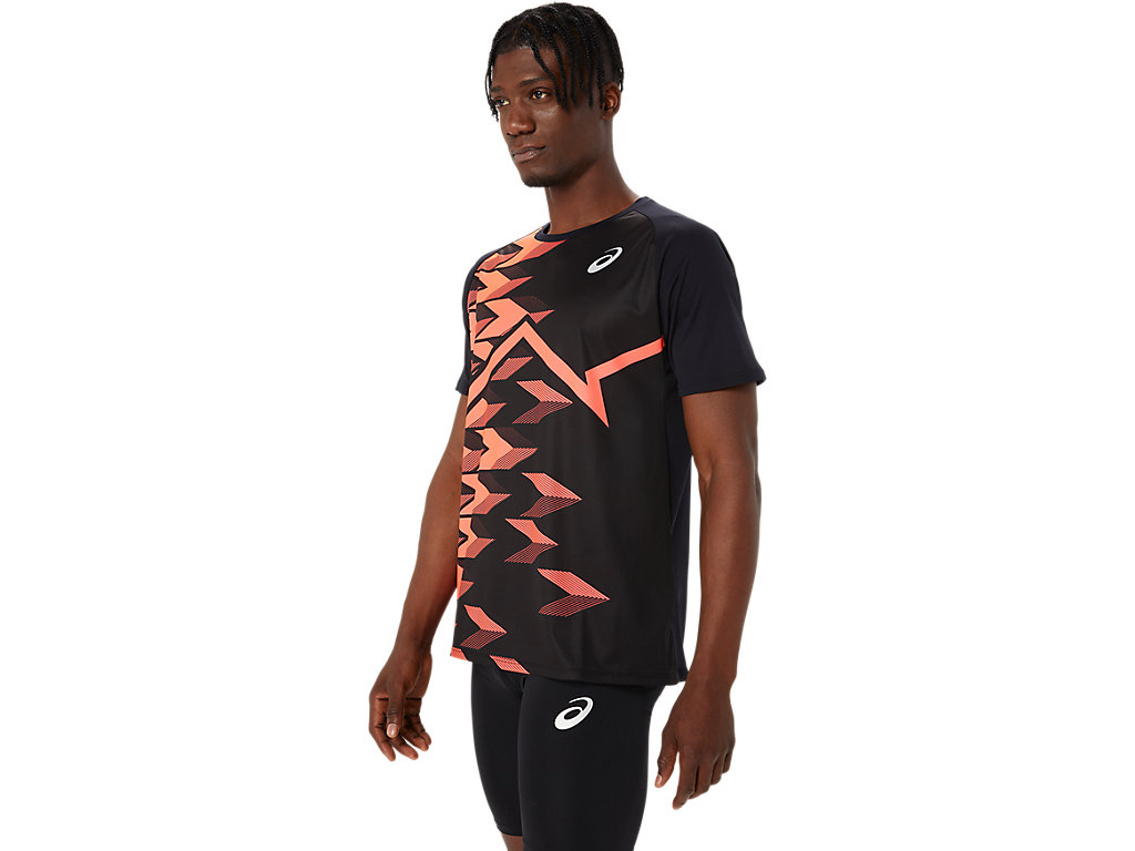 ASICS MEN LIGHT GRAPHIC SHORT SLEEVE TOP image number null
