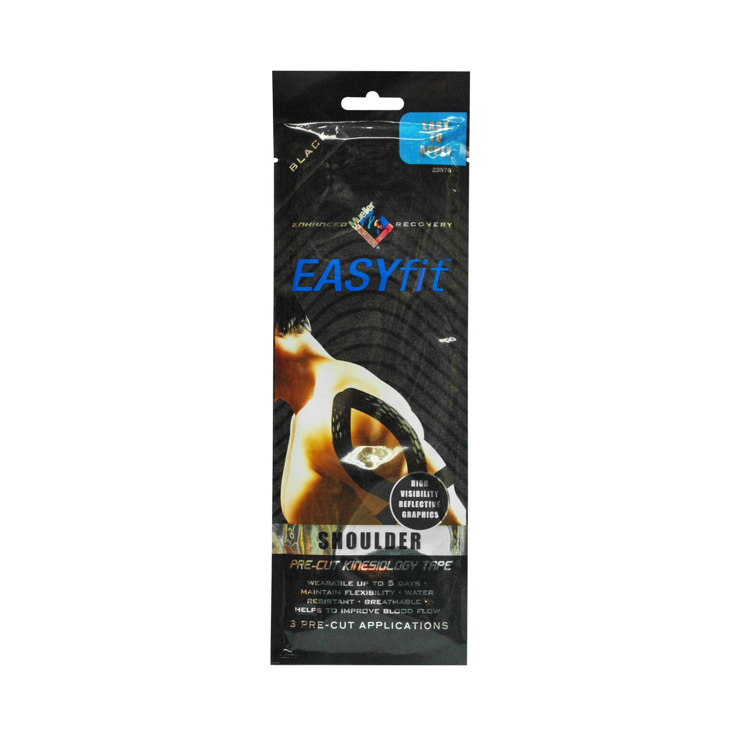 MUELLER® KINESIOLOGY TAPE® PRE-CUT EASY FIT SHOULDER