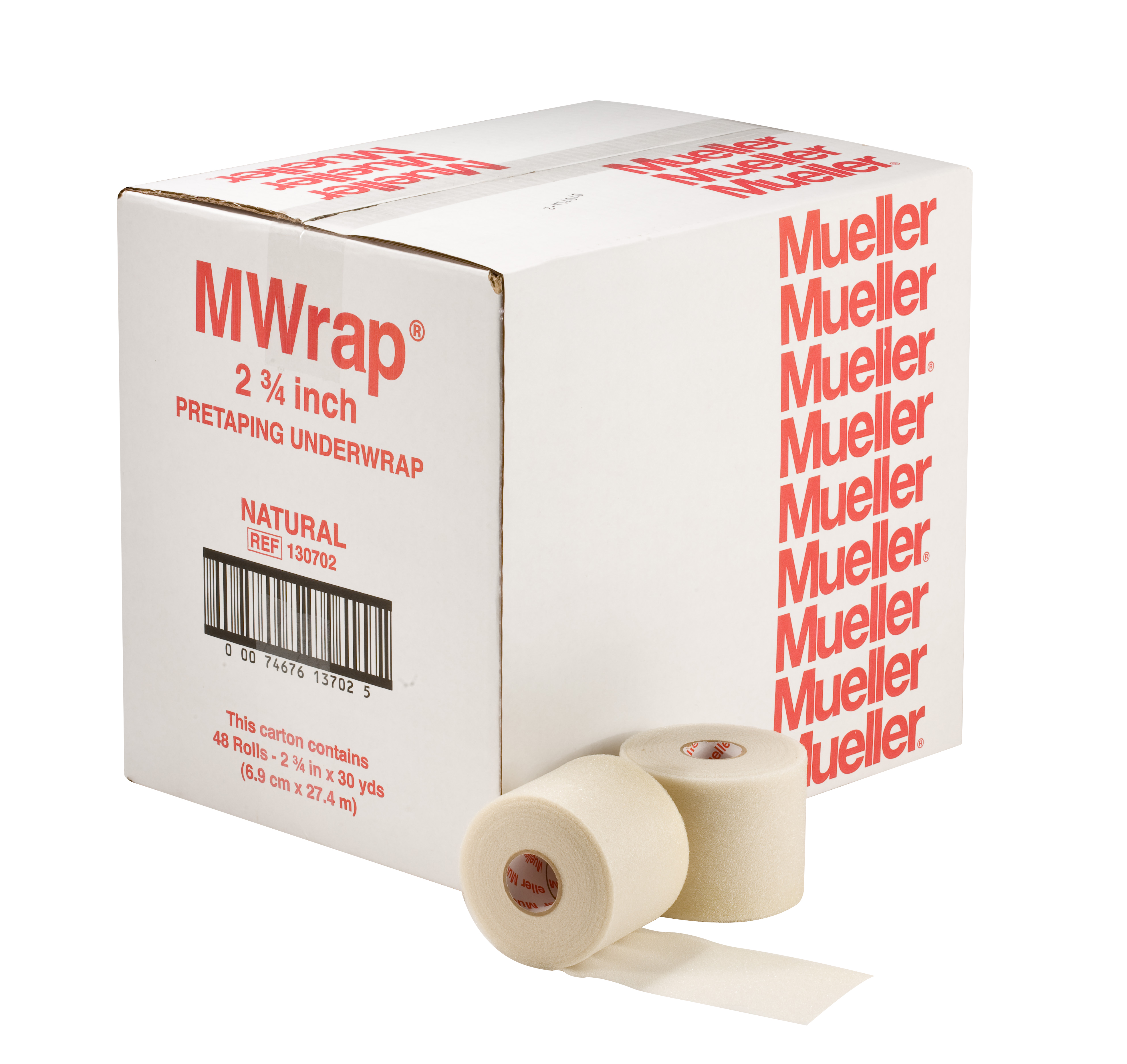 MUELLER® PRE TAPING FOAM UNDER WRAP, NATURAL, , large image number null