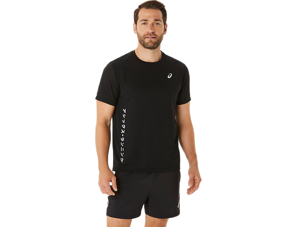ASICS KATAKANA MESH SS TOP
