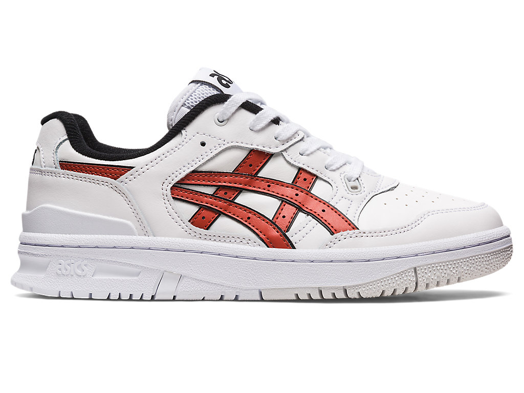 ASICS EX89, WHITE/SPICE LATTE, swatch