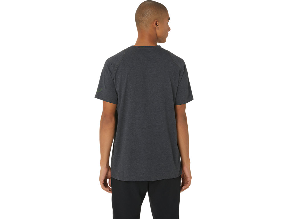 ASICS HEX GRAPHIC COTTON BLEND SS TOP image number null