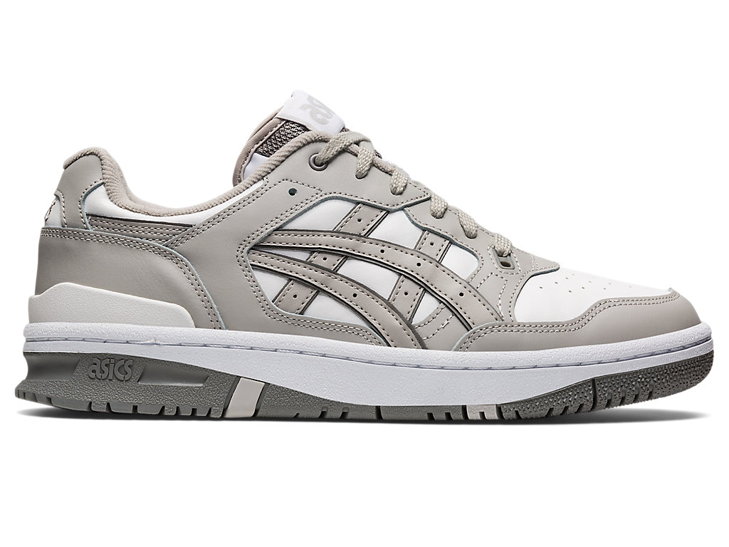 ASICS EX89, WHITE/OYSTER GREY, swatch