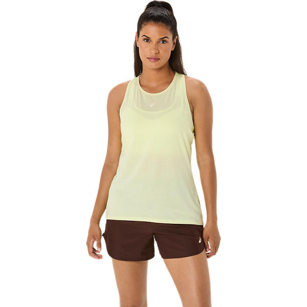 NAGINO RUN ADJUSTABLE TANK, HUDDLE YELLOW HEATHER, swatch