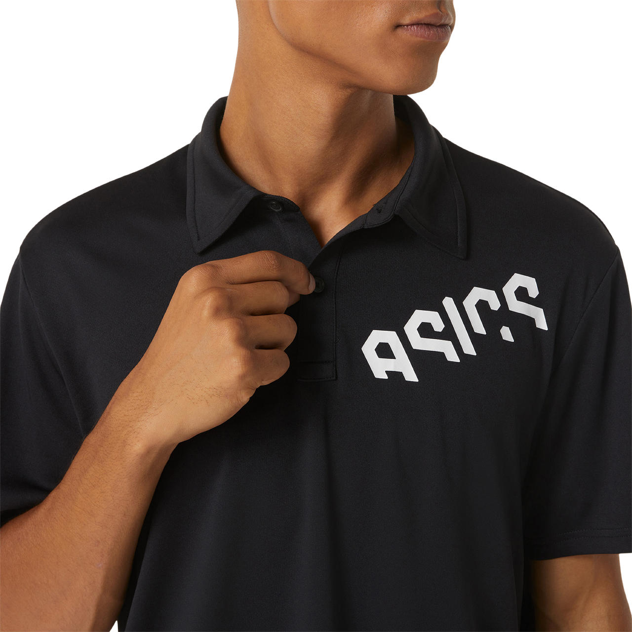 ASICS HEX GRAPHIC DRY POLO SHIRT image number null