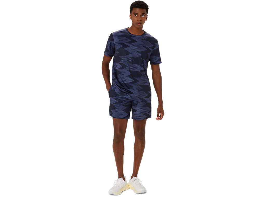 ASICS SEASONAL ALL OVER PRINT SS TOP image number null
