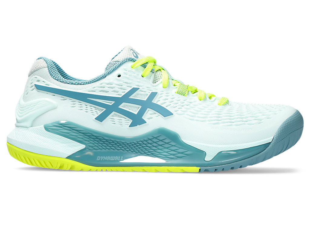 ASICS GEL-RESOLUTION 9, SOOTHING SEA/GRIS BLUE, swatch