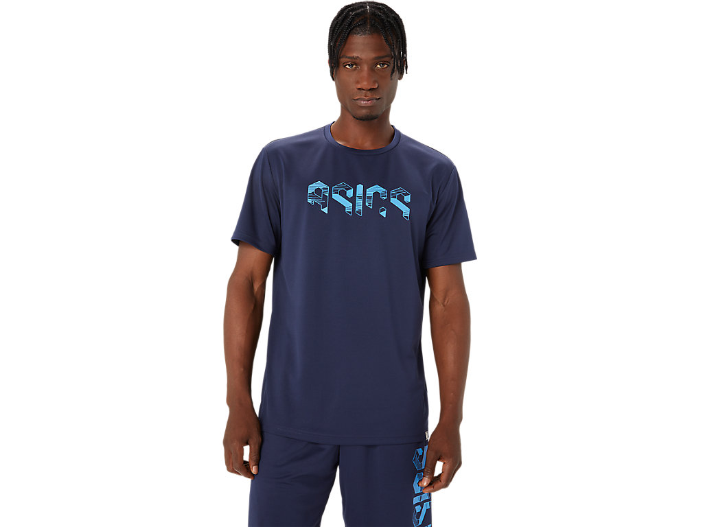 ASICS ASICS HEX GRAPHIC DRY SS TEE
