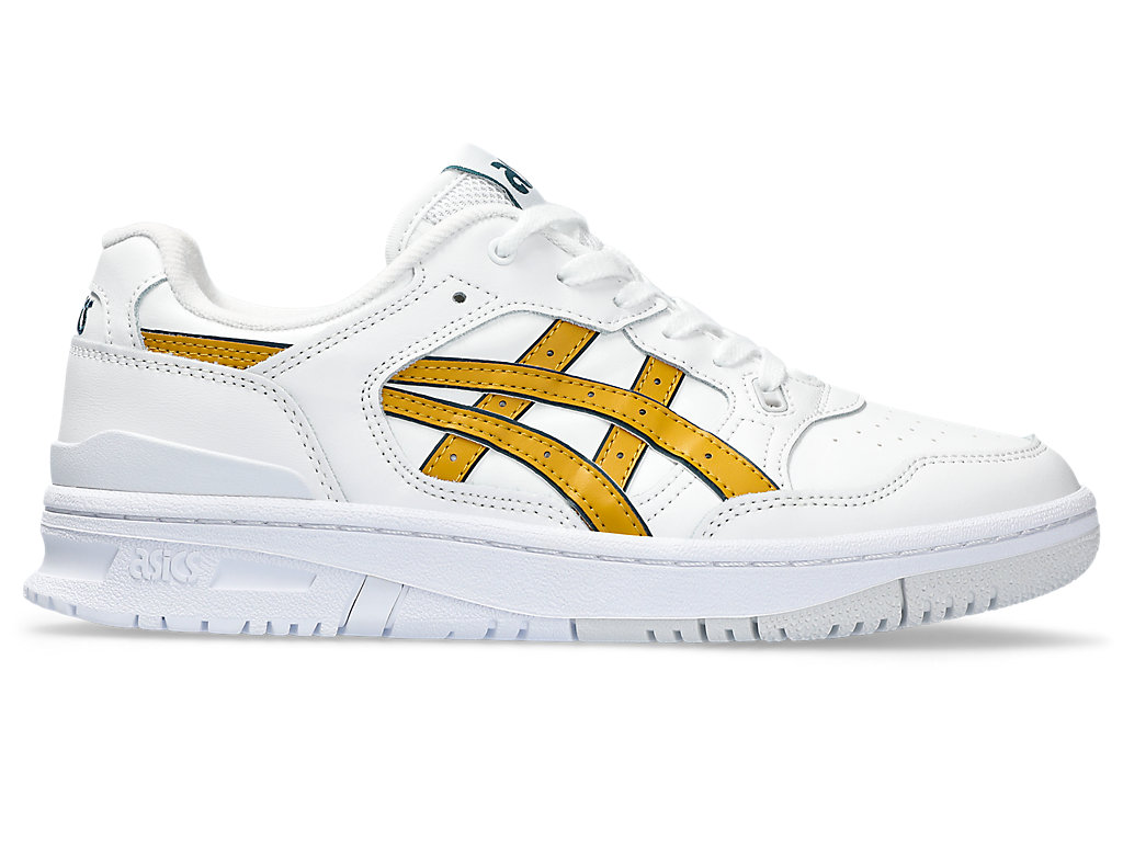 ASICS EX89, WHITE/MUSTARD SEED, swatch