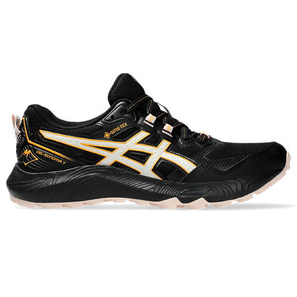 ASICS GEL-SONOMA 7 GTX, BLACK/PEARL PINK, swatch