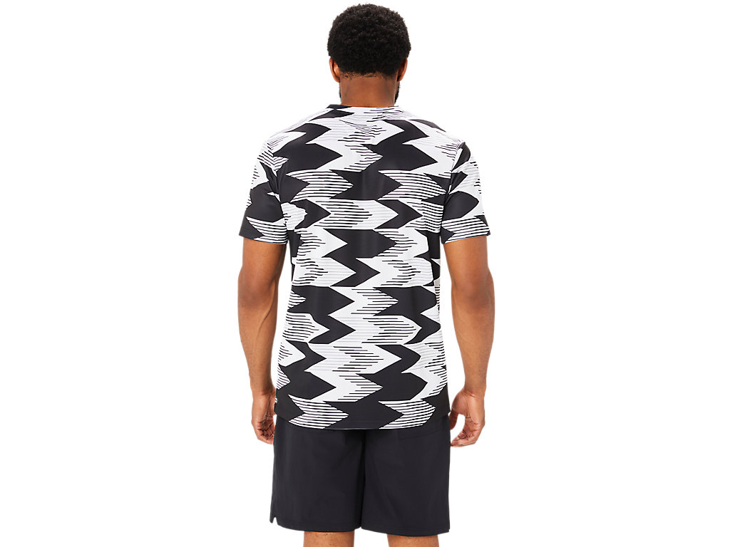 ASICS SEASONAL ALL OVER PRINT SS TOP image number null