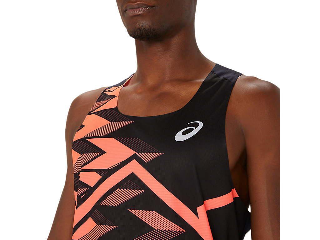 ASICS MEN LIGHT GRAPHIC SINGLET image number null