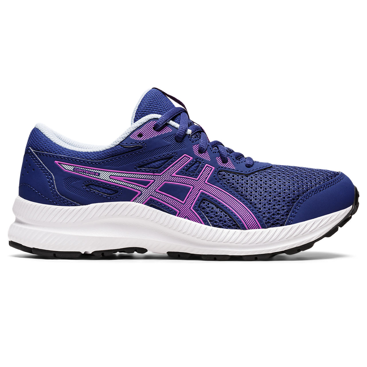 ASICS CONTEND 8 GS, DIVE BLUE/ORCHID, swatch