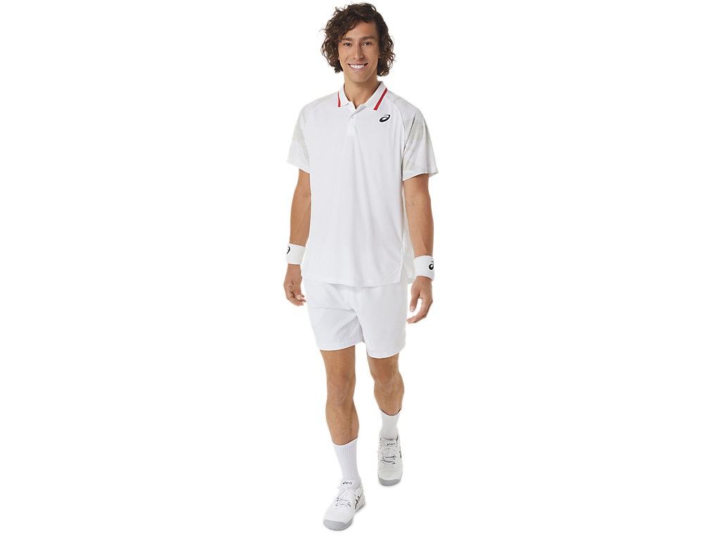 ASICS MEN COURT GRAPHIC POLO-SHIRT image number null
