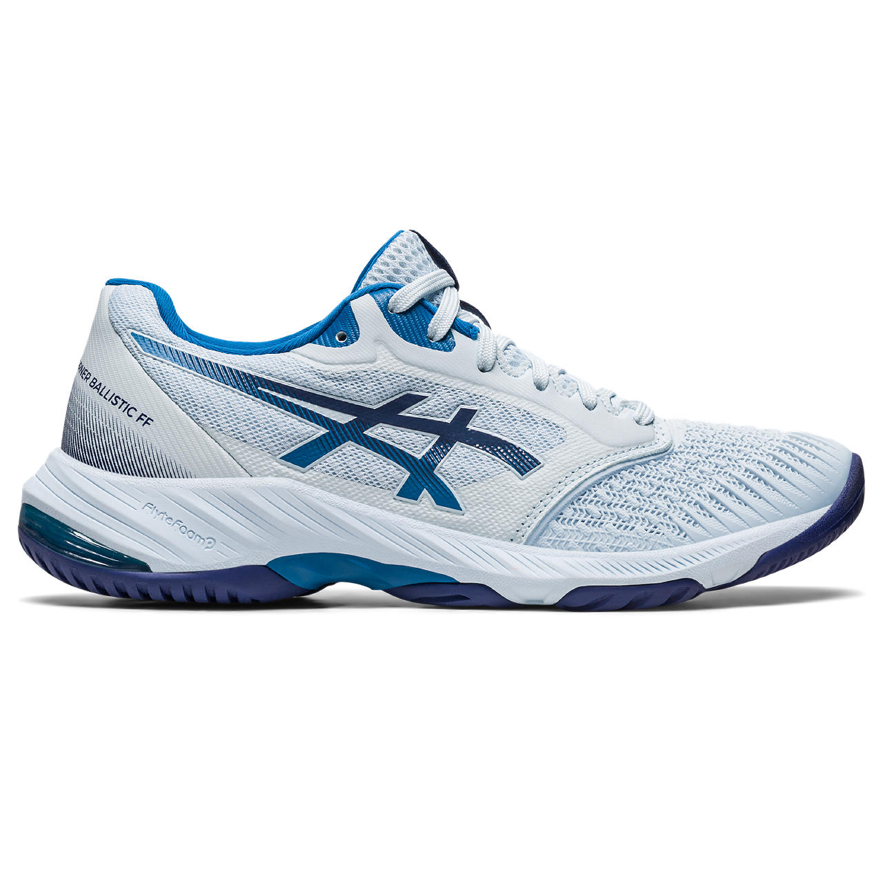 ASICS NETBURNER BALLISTIC FF 3, SKY/INDIGO BLUE, swatch