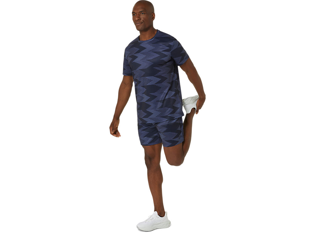 ASICS SEASONAL ALL OVER PRINT 7IN SHORTS image number null