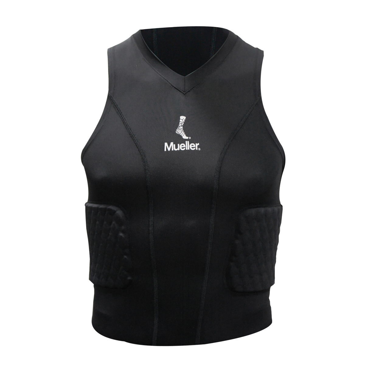 MUELLER® DIAMOND PAD 3 PAD SHIRT BLACK SM