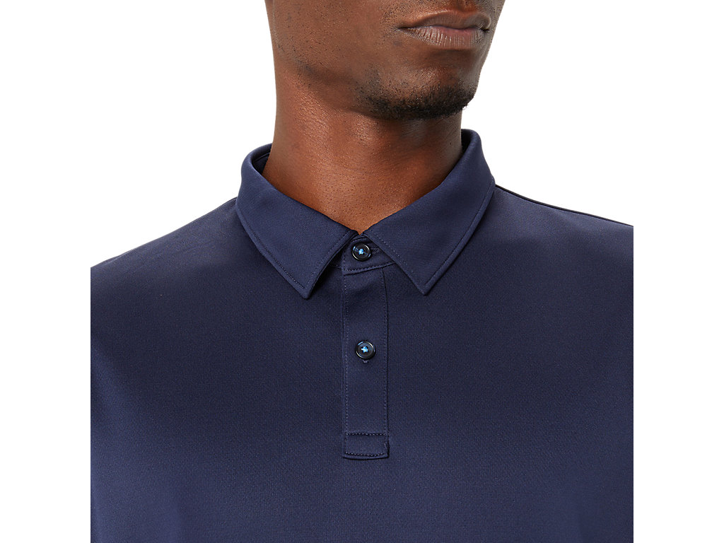 ASICS ASICS HEX GRAPHIC DRY POLO SHIRTS image number null
