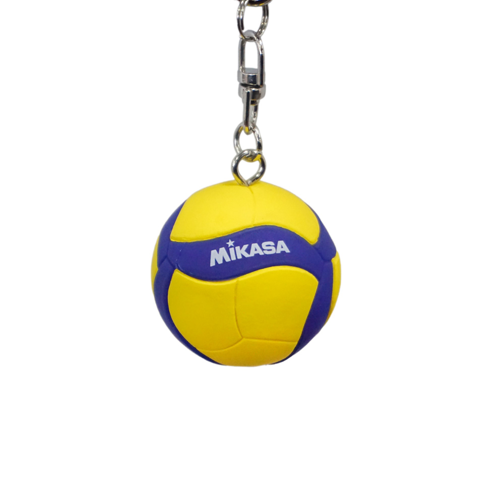 MIKASA MINIATURE VOLLEYBALL KEYCHAIN, , large image number null