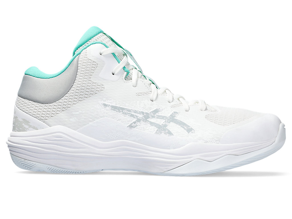 ASICS NOVA FLOW 2, WHITE/PIEDMONT GREY, swatch