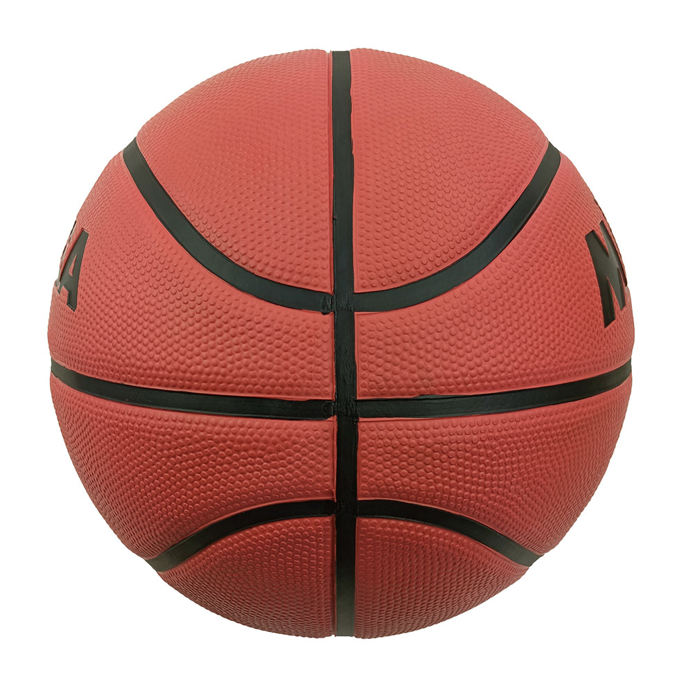 MIKASA BB734C-RBBK (RED/BROWN) RUBBER BASKETBALL SIZE 7, , large image number null