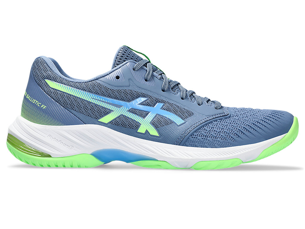 ASICS NETBURNER BALLISTIC FF 3, DENIM BLUE/WATERSCAPE, swatch