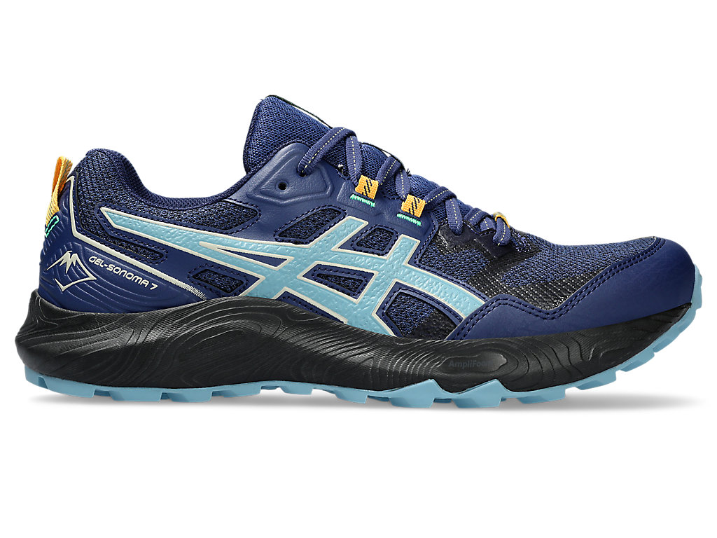 ASICS GEL-SONOMA 7, DEEP OCEAN/GRIS BLUE, swatch