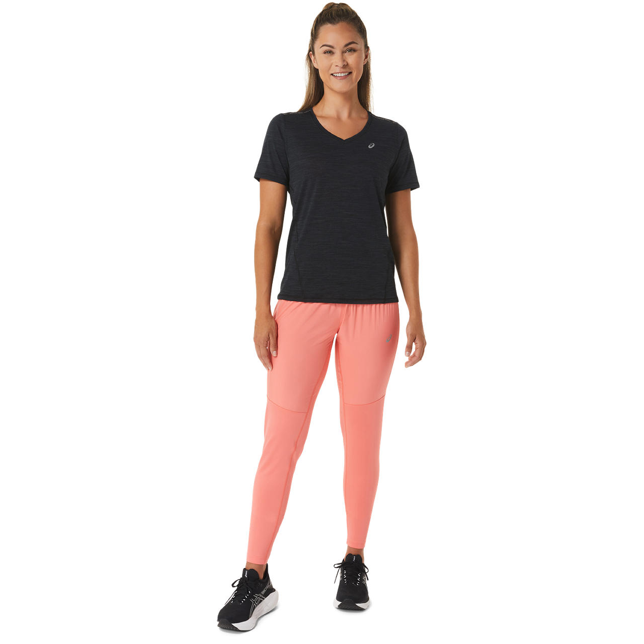 ASICS RACE V-NECK SS TOP