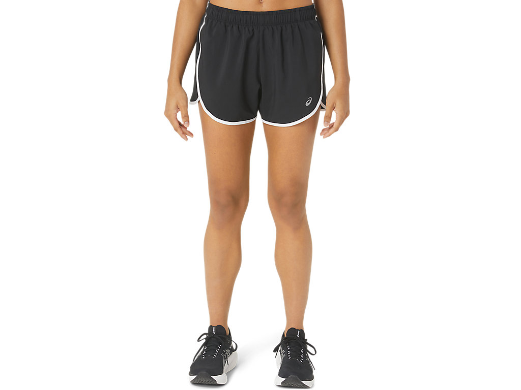 ASICS ICON 4IN SHORT, PERFORMANCE BLACK, swatch