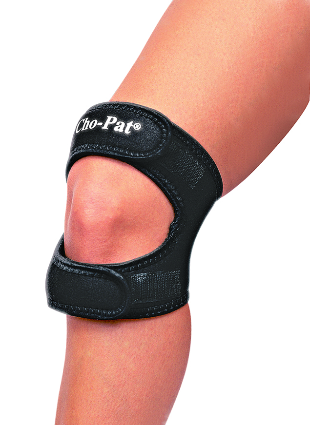 MUELLER® CHO PAT DUAL ACTION KNEE STRAP BLACK, , large image number null