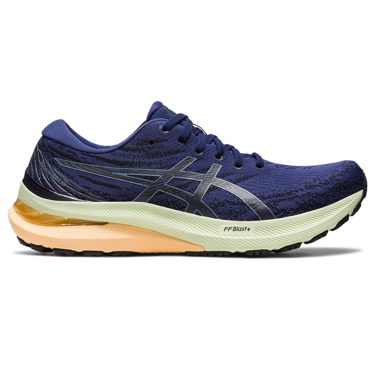 ASICS GEL-KAYANO 29, INDIGO BLUE/STEEL BLUE, swatch
