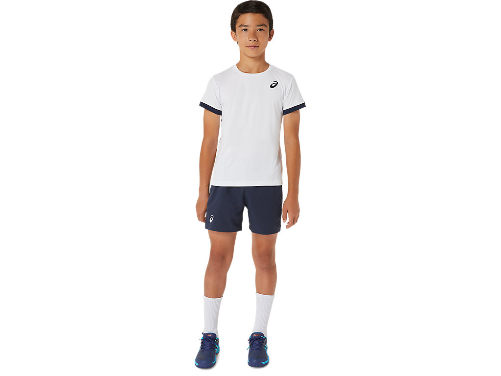 ASICS BOYS TENNIS SHORT image number null