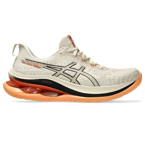 ASICS GEL-KINSEI MAX, OATMEAL/BLACK, swatch