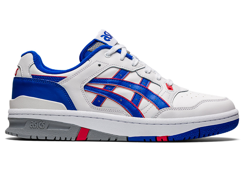 ASICS EX89, WHITE/ILLUSION BLUE, swatch